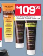 Marc Anthony Shampoo Or Conditioner-250ml Each