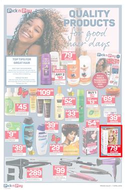 Pick n Pay Western Cape : : Easter Massive Savings (01 Apr - 07 Apr 2019), page 4