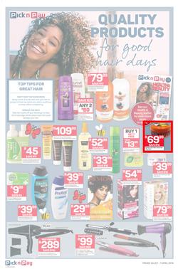 Pick n Pay Western Cape : : Easter Massive Savings (01 Apr - 07 Apr 2019), page 4