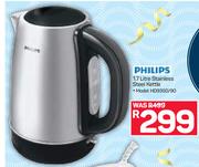 Philips 1.7Ltr Stainless Steel Kettle HD9350/90