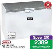 Defy 195Ltr Wit Vrieskas DMF470