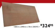 Shutterply For Structural Use 1200x2400x18mm