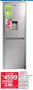 Defy 425Ltr Metallic Fridge With Bottom Freezer DAC617