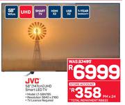 JVC 58"(147cm) UHD Smart LED TV LT-58N785
