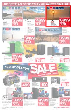 Pick n Pay Hyper : End-Of-Season Sale  (06 Aug - 19 Aug 2018), page 4