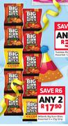 Willards Big Korn Bites Assorted Strip-2 x 5 x 25g