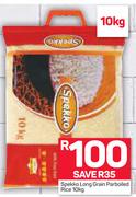 Spekko Long Grain Parboiled Rice-10Kg