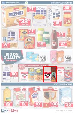 Pick n Pay Western Cape  : Unbeatable Savings (21 Jan - 27 Jan 2019), page 4