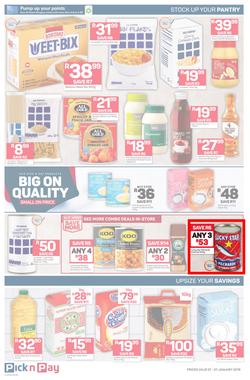 Pick n Pay Western Cape  : Unbeatable Savings (21 Jan - 27 Jan 2019), page 4