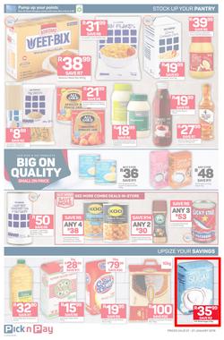 Pick n Pay Western Cape  : Unbeatable Savings (21 Jan - 27 Jan 2019), page 4