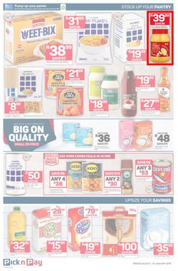 Pick n Pay Western Cape  : Unbeatable Savings (21 Jan - 27 Jan 2019), page 4