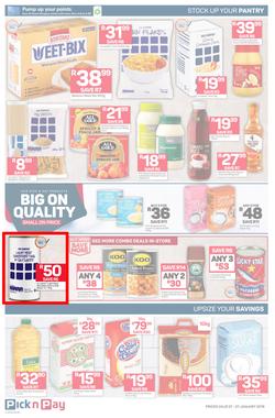 Pick n Pay Western Cape  : Unbeatable Savings (21 Jan - 27 Jan 2019), page 4