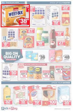 Pick n Pay Western Cape  : Unbeatable Savings (21 Jan - 27 Jan 2019), page 4