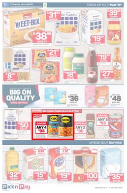 Pick n Pay Western Cape  : Unbeatable Savings (21 Jan - 27 Jan 2019), page 4