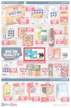 Pick n Pay Western Cape  : Unbeatable Savings (21 Jan - 27 Jan 2019), page 4