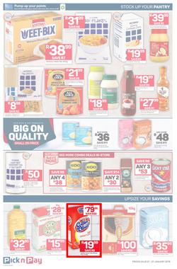 Pick n Pay Western Cape  : Unbeatable Savings (21 Jan - 27 Jan 2019), page 4