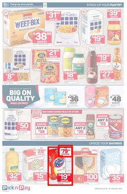 Pick n Pay Western Cape  : Unbeatable Savings (21 Jan - 27 Jan 2019), page 4