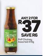 PnP Chutney Assorted-2 x 470g