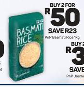 PnP Basmati Rice-2 x 1Kg