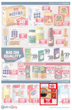 Pick n Pay  Gauteng, Free State, North West, Mpumalanga, Limpopo and Northern Cape : Unbeatable Savings (28 Jan - 03 Feb 2019), page 4