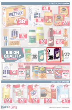 Pick n Pay  Gauteng, Free State, North West, Mpumalanga, Limpopo and Northern Cape : Unbeatable Savings (28 Jan - 03 Feb 2019), page 4