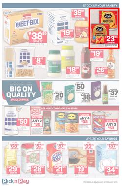 Pick n Pay  Gauteng, Free State, North West, Mpumalanga, Limpopo and Northern Cape : Unbeatable Savings (28 Jan - 03 Feb 2019), page 4