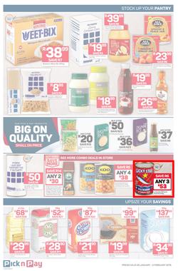 Pick n Pay  Gauteng, Free State, North West, Mpumalanga, Limpopo and Northern Cape : Unbeatable Savings (28 Jan - 03 Feb 2019), page 4
