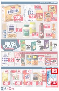 Pick n Pay  Gauteng, Free State, North West, Mpumalanga, Limpopo and Northern Cape : Unbeatable Savings (28 Jan - 03 Feb 2019), page 4