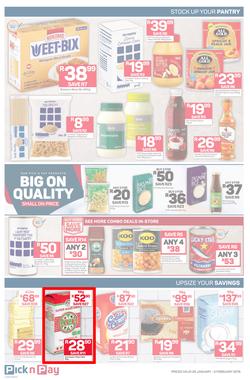 Pick n Pay  Gauteng, Free State, North West, Mpumalanga, Limpopo and Northern Cape : Unbeatable Savings (28 Jan - 03 Feb 2019), page 4