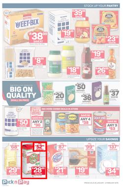Pick n Pay  Gauteng, Free State, North West, Mpumalanga, Limpopo and Northern Cape : Unbeatable Savings (28 Jan - 03 Feb 2019), page 4