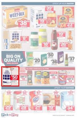 Pick n Pay  Gauteng, Free State, North West, Mpumalanga, Limpopo and Northern Cape : Unbeatable Savings (28 Jan - 03 Feb 2019), page 4