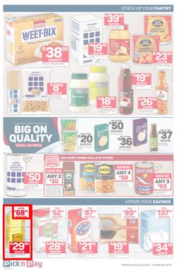 Pick n Pay  Gauteng, Free State, North West, Mpumalanga, Limpopo and Northern Cape : Unbeatable Savings (28 Jan - 03 Feb 2019), page 4