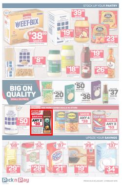 Pick n Pay  Gauteng, Free State, North West, Mpumalanga, Limpopo and Northern Cape : Unbeatable Savings (28 Jan - 03 Feb 2019), page 4