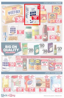 Pick n Pay  Gauteng, Free State, North West, Mpumalanga, Limpopo and Northern Cape : Unbeatable Savings (28 Jan - 03 Feb 2019), page 4