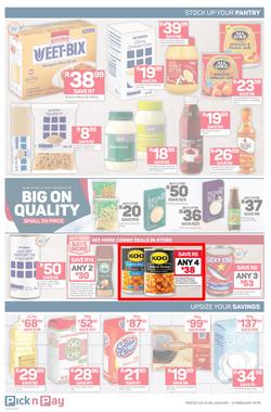 Pick n Pay  Gauteng, Free State, North West, Mpumalanga, Limpopo and Northern Cape : Unbeatable Savings (28 Jan - 03 Feb 2019), page 4