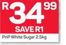 PnP White Sugar-2.5Kg