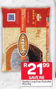 Spekko Long Grain Parboiled Rice-2Kg