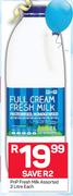 PnP Fresh Milk-2Ltr Each