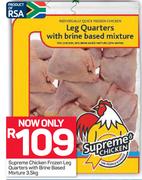 Supreme Chicken Frozen Leg Quarters With Brine Based Mixtures-3.5kg