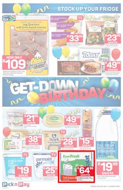 Pick n Pay Eastern Cape : Birthday Deals (30 Jul - 05 Aug 2018), page 4