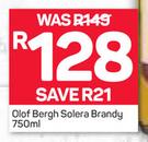 Olof Bergh Solera Brandy-750ml