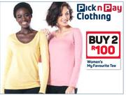 Pick n Pay Women's My Favourite Tee-For 2