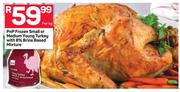 PnP Frozen Small Or Medium Young Turkey With 8% Brine Based Mixture-Per kg