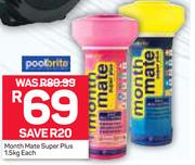 Poolbrite Month Mate Super Plus-1.5Kg Each