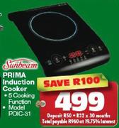 Sunbeam Prima Induction Cooker POIC-31