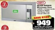 Defy 28Ltr Silver Mirror Microwave Oven DMO-351