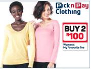 Women's My Favourite Tee-For 2