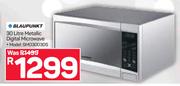 Blaupunkt 30Ltr Metallic Digital Microwave SM3003DS