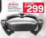 Sunbeam 30cm Square Electric Frying Pan SEFP-750