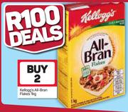 Kellogg's All Bran Flakes-2x1kg